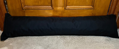 Schwarz Wasserdicht Zugluftstopper Tür Energiespar Flur Windstop 90x20cm