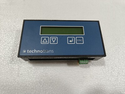 TECHNO TRANS R505274M00A Control Panel Interface