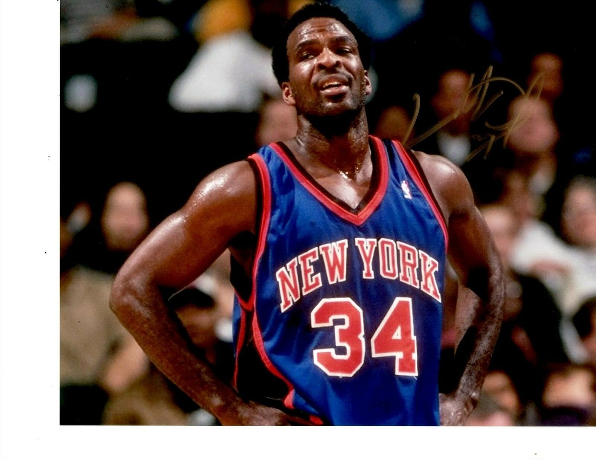 NEW YORK KNICKS CHARLES OAKLEY SIGNED 8X10 | eBay