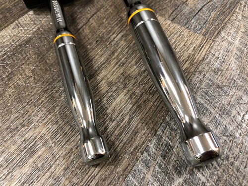 SEALED GearWrench 90T Rachet Set of TWO 8" 3/8 81211T 11" 1/2 81304T Orange Ring - Picture 2 of 14