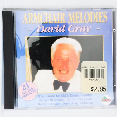 David Gray - Armchair Melodies (CD) Folk World & Country Music Album - Very Good
