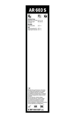 Wischblatt Aerotwin Retrofit BOSCH 3397014537 vorne für Opel - Bild 5 von 5