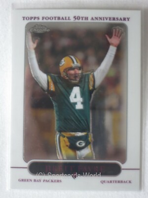 Brett Favre - 2005 Topps Chrome #139 - Green Bay PACKERS Playercard