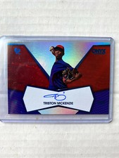 JA0184 Triston McKenzie 2017 Onyx Platinum Elite Indians Prospect Auto /245