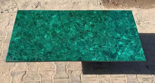 36"x24" Malachite table top for dining & coffee any room home office decor - Picture 6 of 10