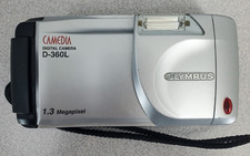 Olympus Camedia Digital Camera D-360L 1.3 Megapixel Camera POWERS UP