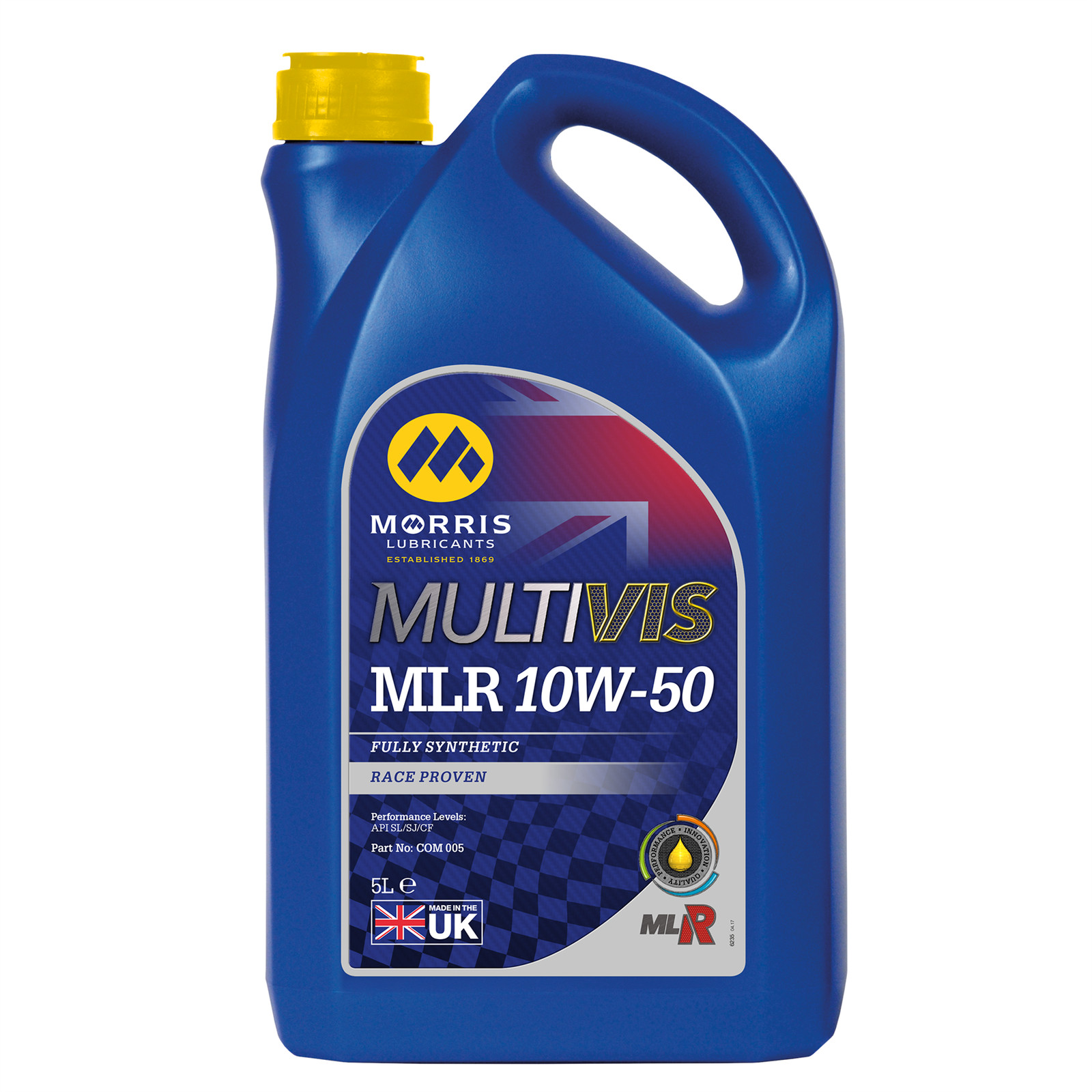 MORRIS Multivis MLR 10W-50 Fuly Synthetic Racing Engine Oil API SN / CF  5L