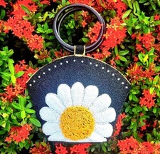 Mary Frances Fresh As A Daisy Flower Handbag Bag Rare