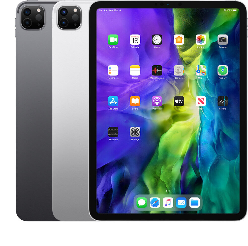 iPad Pro 12.9-in 128GB Wifi + Cellular Silver (2020)