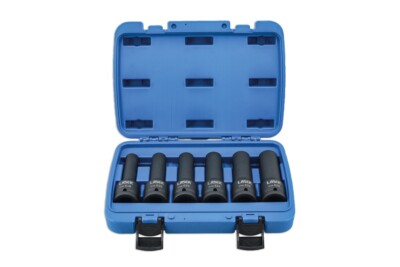 Laser Tools 8940 Deep Impact E- Socket Set 3/4''D E18- E28 6 Piece