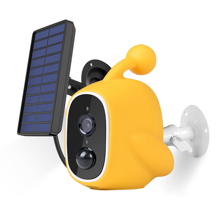 Caméra IP Wifi solaire avec vision infrarouge et stockage Cloud intelligent