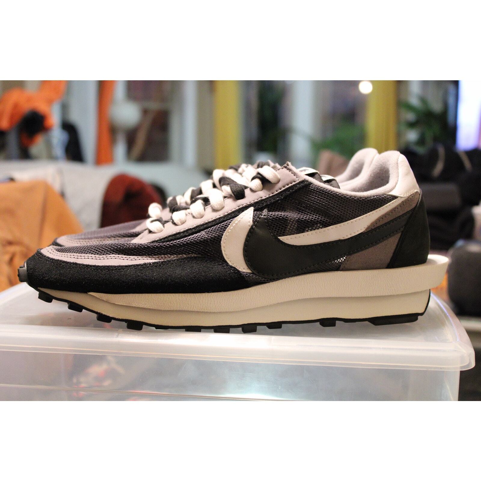 SACAI X NIKE Nike Sacai X LDWaffle nere BV0073 001 taglia 11