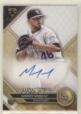 2017 Topps Triple Threads Rookie 73/99 German Marquez #RA-GM Auto RC 0a17