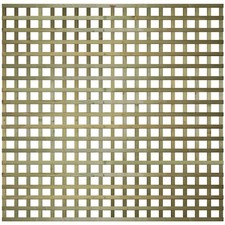 6ft x 6ft Privacy Square Top Wooden Trellis Fence Topper Screen Plant Support