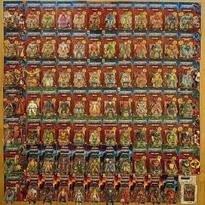 Masters of the Universe Origins Lot 106x He Man MOTU ++ Fundraising  Sammlung M1