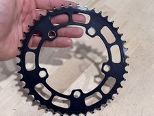 OLDSCHOOL SUPER DURALUMIN 44t CHAINRING OG BLACK NICE BMX FREESTYLE HARO REDLINE