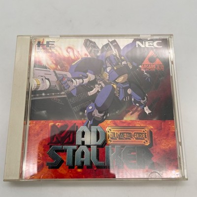 PC Engine MAD STALKER Full Metal Force CD-ROM NEC Japan Import Game
