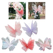 Artificial Butterfly Decoration Gift Ornament for Wedding Holiday Wall Decor
