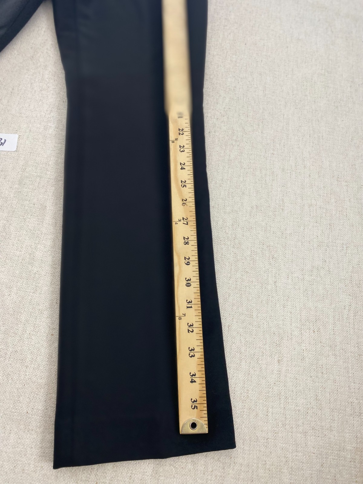 Ann Taylor Petite Dress Pants Womens 4P Black Mid Rise Straight Leg Zip Career thumbnail 5