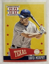 2013 Hometown Heroes Baseball David Murphy RC Card #146 Complete Your Set! ⚾️