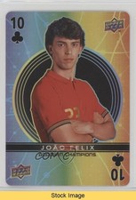 2022 Upper Deck Goodwin Champions Playing Cards Joao Felix #10-CLUBS READ 2k4