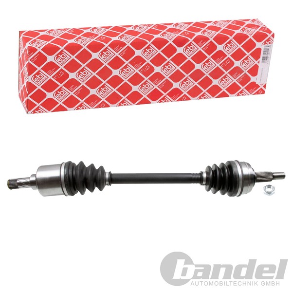 Febi Antriebswelle Vorne Links Passend FüR Renault Fluence Grand Megane ScÉNic |-image