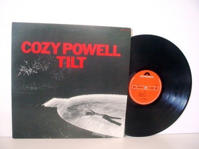 COZY POWELL Tilt Original Japanese Pressing LP 1981 POLYDOR 28MM0074 Jeff Beck