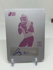 2024 Leaf Pro Metal  Jacob Cowing Printing Plate Auto 1/1 SSP