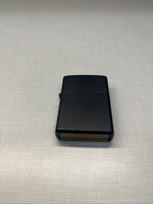 Zippo Black Matte Lighter Made in USA