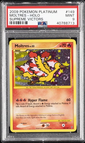 Moltres graded PSA 9 for sale on eBay