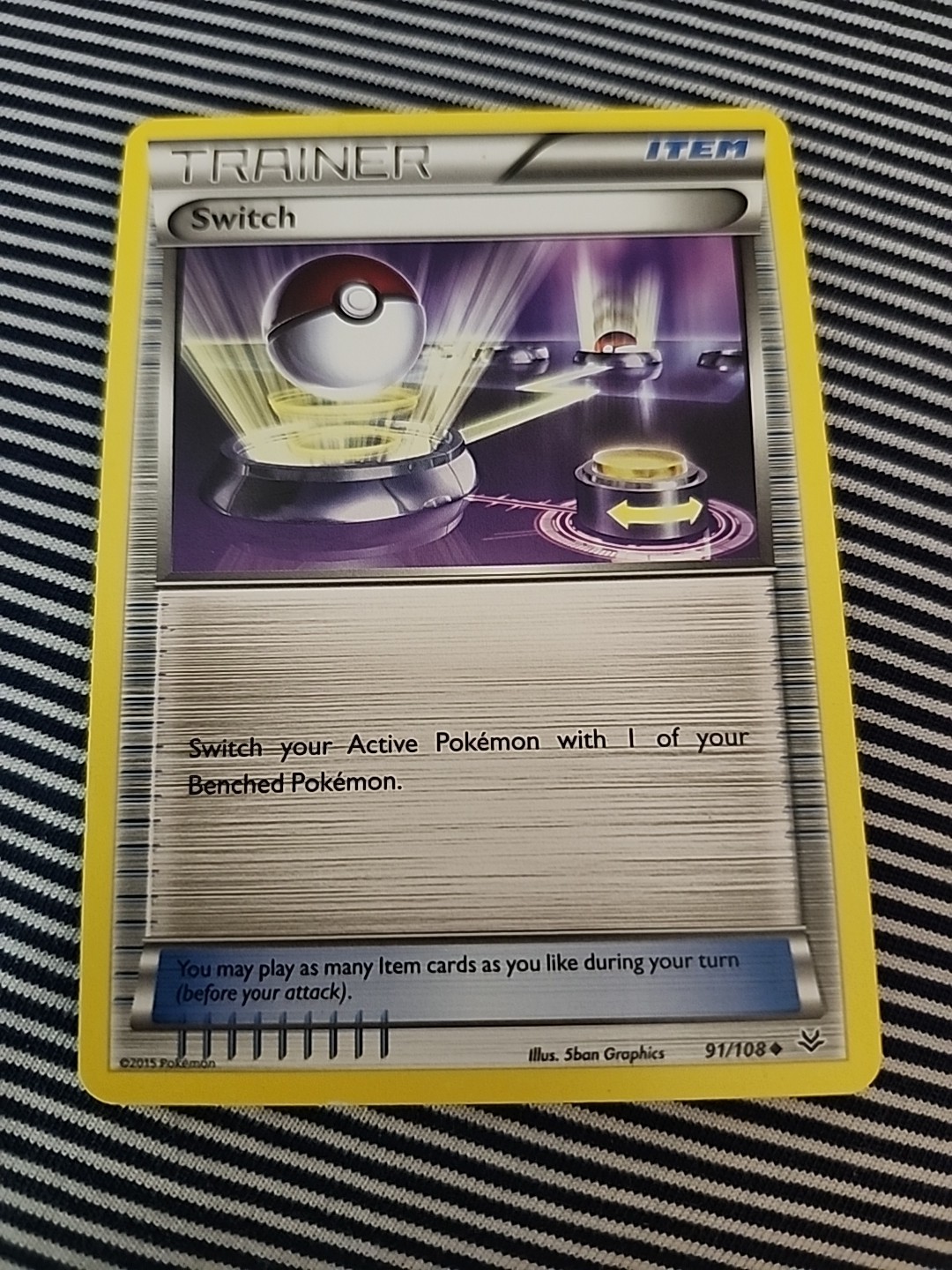  Pokemon TCG Switch 91/108 Roaring Skies Regular
