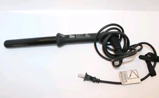 L'ANGE Titanium Hair Curling Wand HT015B 1.25" 32mm Lange Iron 45 Watt Black