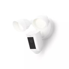 Floodlight Cam plus Wired - Outdoor Smart Security Camera with 2-LED Lights, 2-W