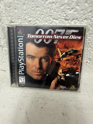007 Tomorrow Never Dies (Sony Playstation, PS1) Complete w/Man Tested