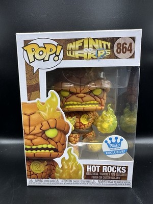 Funko Pop! Marvel Infinity Warps - Hot Rocks #864 (the Thing) Funko Shop Exc