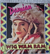 VINYL LP Damian Wig Wam Bam JIVE T 236 12” record VG+/VG (5808)