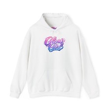 Glow Girl Unisex Heavy Blend  Hooded Sweatshirt Black or White color
