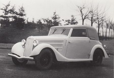 Lancia Augusta Cabriolet 1935 Original Carrozzeria Pininfarina Factory Photo 159 Lancia Augusta Cabriolet 1935 Original Carrozzeria Pininfarina Factory Photo 159