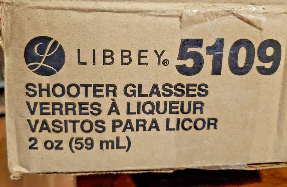 20 piece, Shooter Glasses Libbey 5109 Chicago 2oz Glass - Image 2 of 4