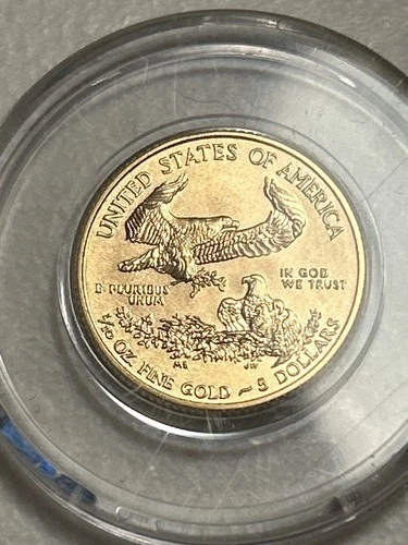Uncirculated 2009 $5 American Gold Eagle Liberty 1/10 Oz Fine Gold Bullion Coin