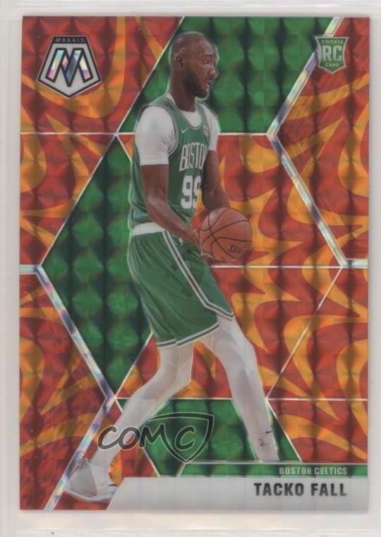 2019-20 Panini Mosaic Rookies Reactive Orange Prizm Tacko Fall #244 02lv