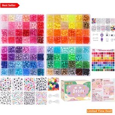 Quefe 96 Colors Bracelet Making Kit - Create Colorful Friendship Jewelry