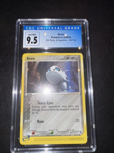 Aron graded CGC 9.5 for sale on eBay