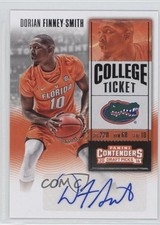 2016 Panini Contenders Draft Picks College Ticket Dorian Finney-Smith Auto 2w1