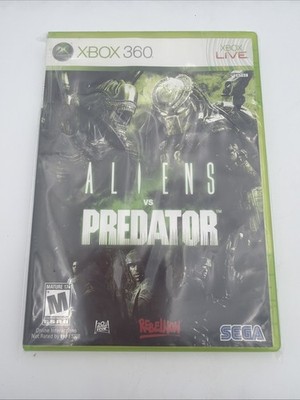 Alien vs. Predator (Microsoft Xbox 360, 2010) Complete