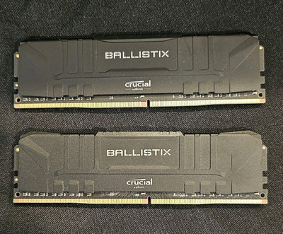 Crucial BALLISTIX 16GB (2x8GB) 2666MHz DDR4 - Tested