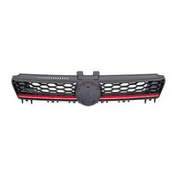 Diederichs 2216840 LüFtungsgitter KüHlergrill Rot FüR VW Golf VII 5GM853651L BTU