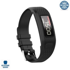 Colorful Silicone Watch Bands for Garmin Vivofit 1/2 - Adjustable, Sporty Rep...