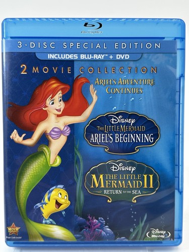 Disney’s The Little Mermaid 3-Disc Special Edition! MINT! 🔥 FREE SHIPPING! - Picture 1 of 10