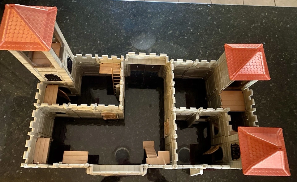 Lote Castillo Playmobil Vintage Masivo  Foto 3 de 4